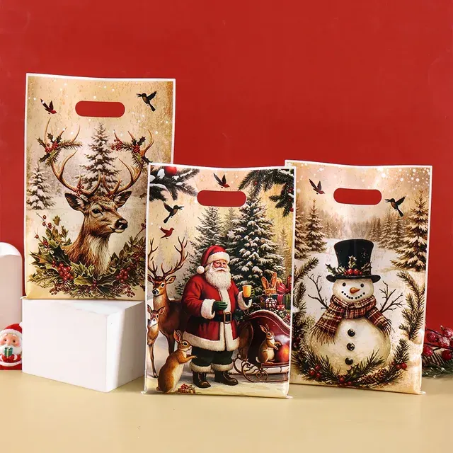 Retro-Weihnachtsgeschenktüte 4