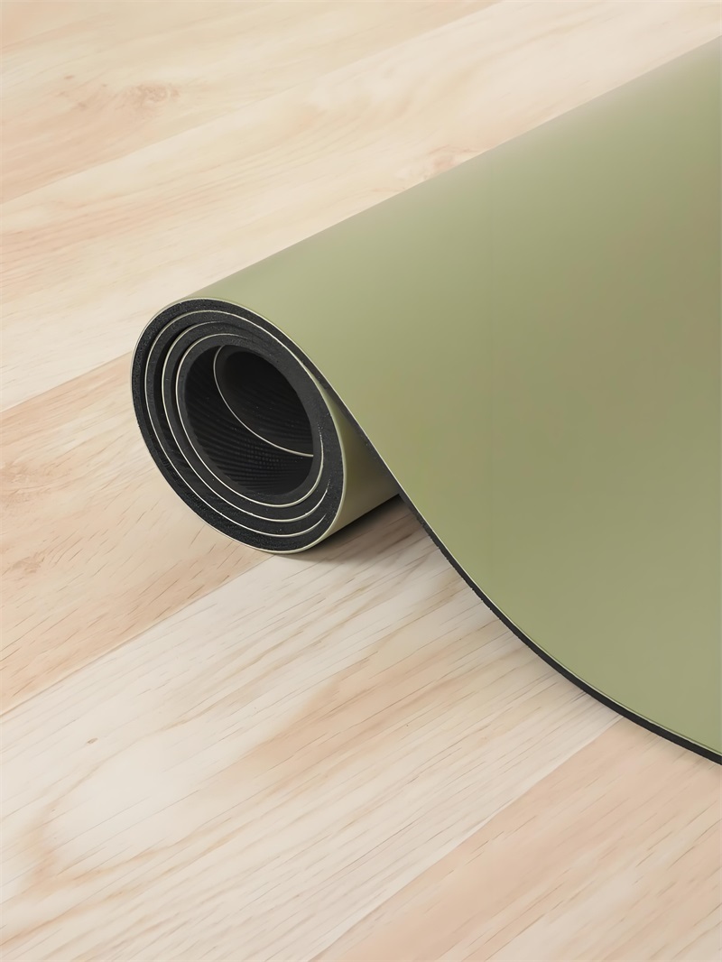 6mm PU-Yoga-Matte mit Tragegurt und Rutschschutz 3