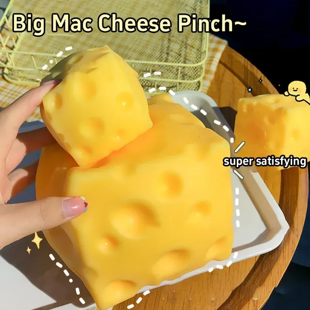 Käse-Squishy mit langsamem Rückprall 2