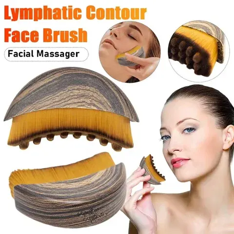 Lymphdrainage-Gesichtsbürste
