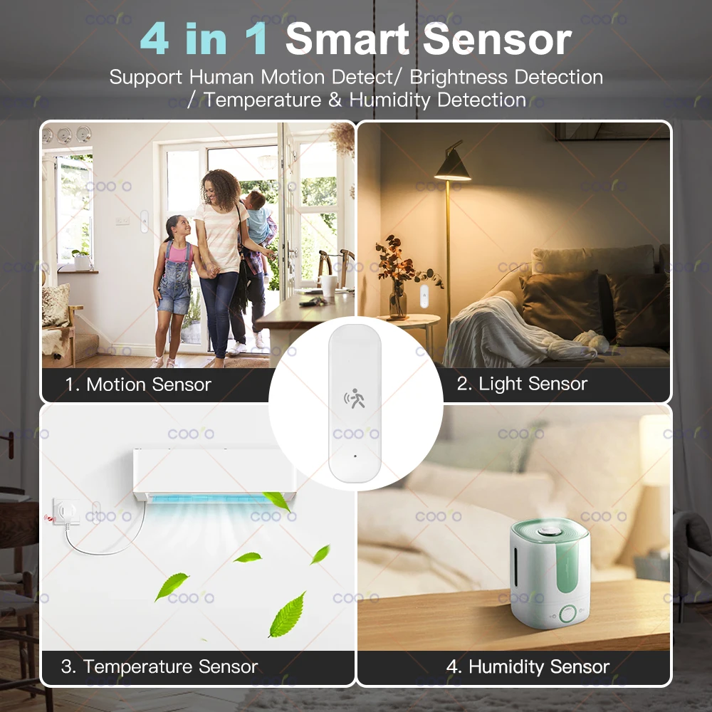 Zigbee-Radar-Bewegungsmelder mit Temperatursensor 2
