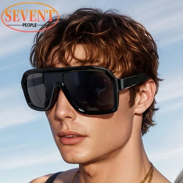 Übergroße quadratische Damen-Sonnenbrille 4
