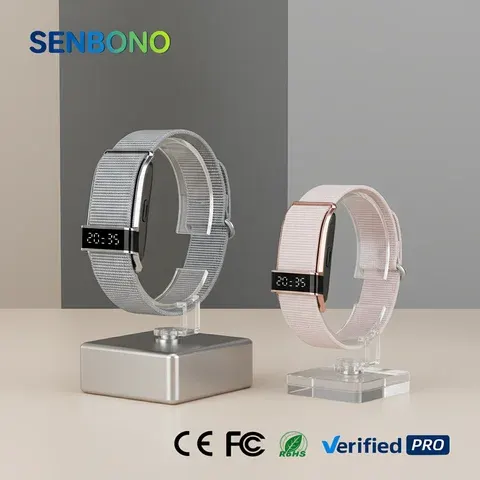 Fitness Armband Herzfrequenz IP68 Canvas
