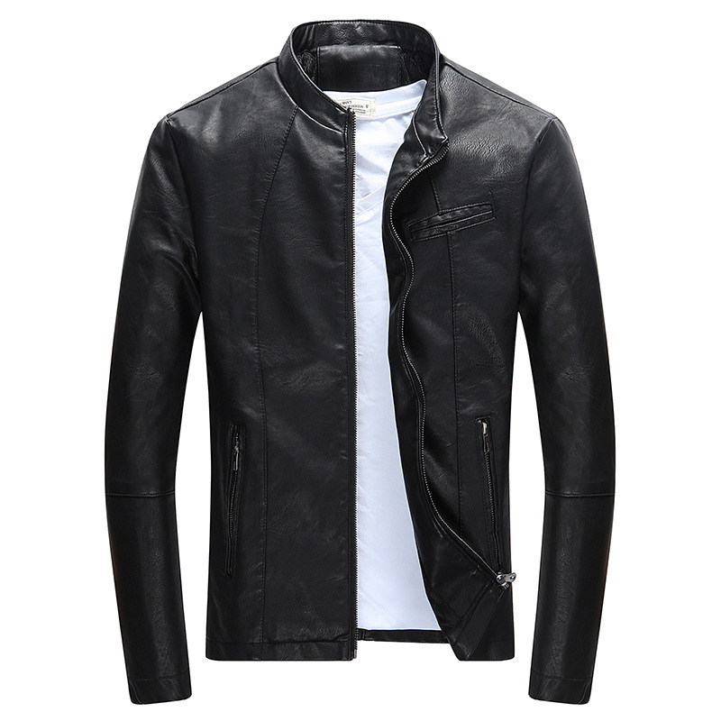 Lederjacke aus Samt 2