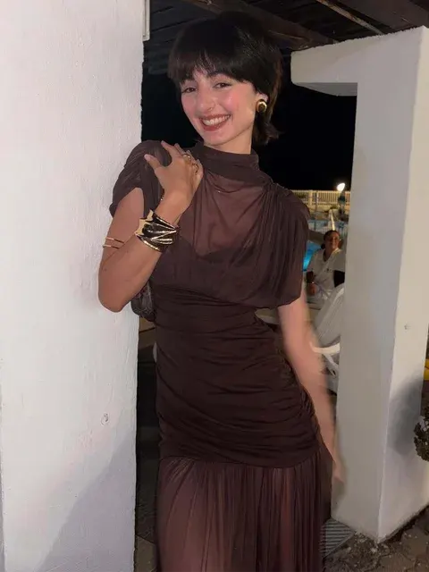 Netz-Maxikleid 2