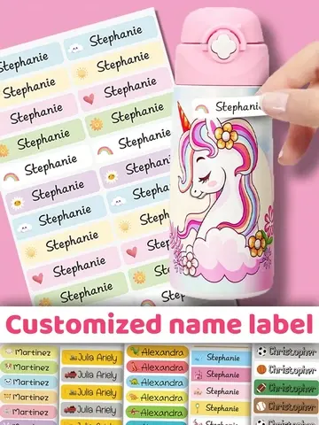 Namensaufkleber