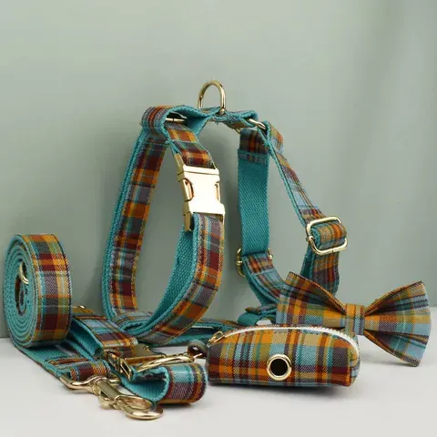 Hundehalsband-Geschirr-Set