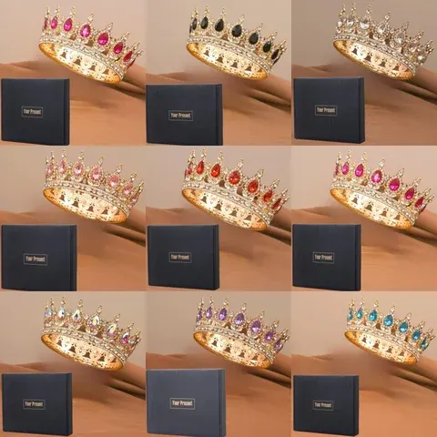 Kristall-Tiara