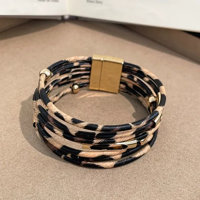 Mehrlagiges Lederarmband 2