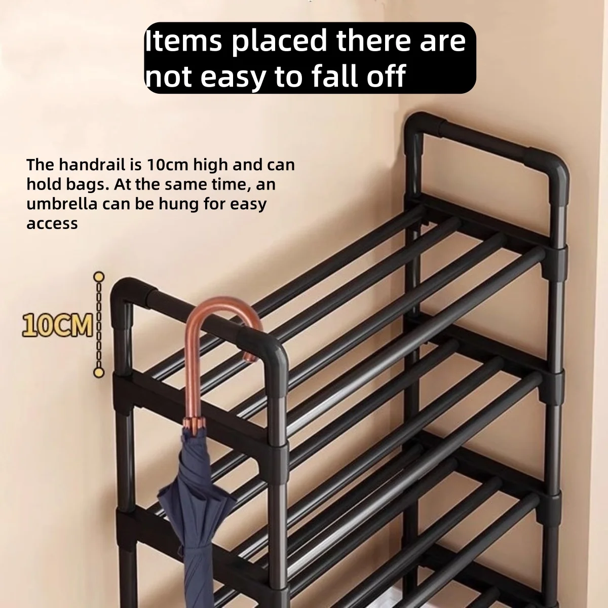Mehrstöckiger Schuhschrank Eingangsbereich 2