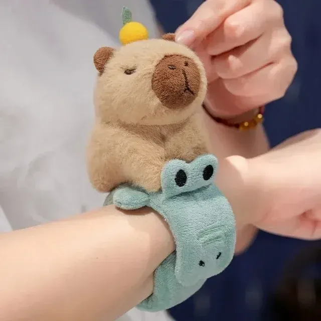 Capybara-Plüsch-Armband 2