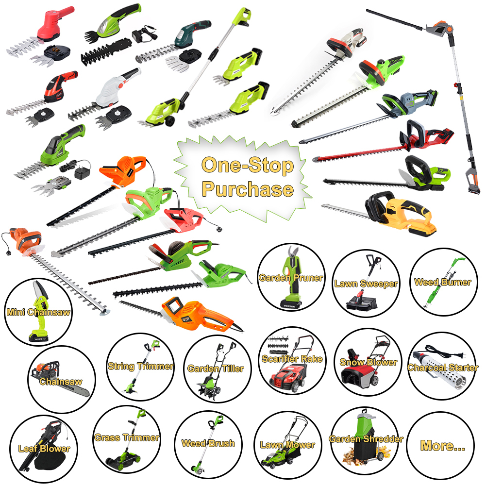 4-in-1 Akku-Heckenscheren-Set 18V 3