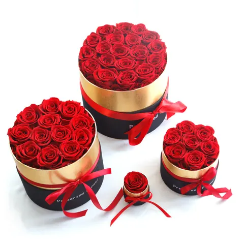 Konservierte Rosen-Geschenkbox