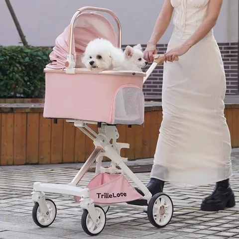 Faltbarer Haustier-Buggy