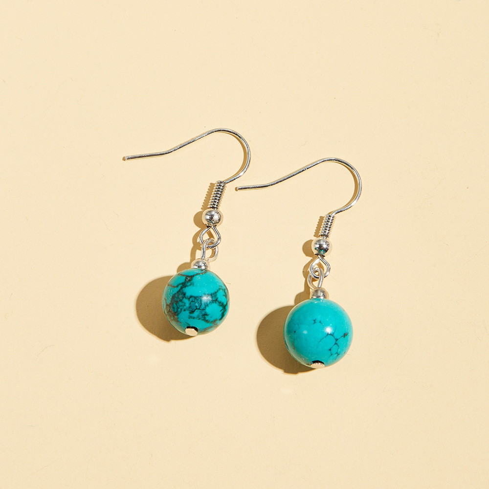 Boho Jade Ohrring-Set mit Rosenquarz 4