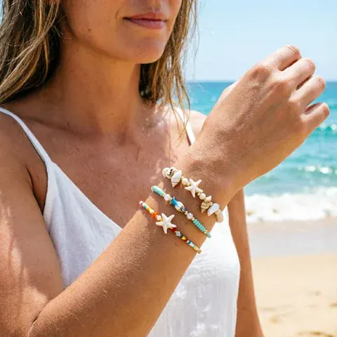 Muschel-Armband-Set
