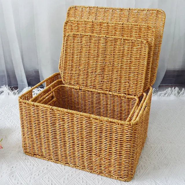 Rattan-Aufbewahrungsbox 3
