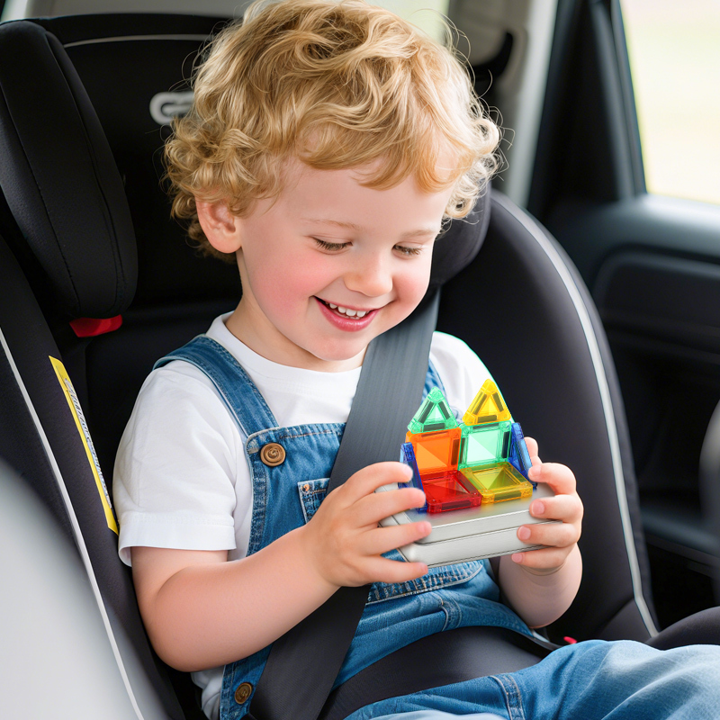 Magnetische Bausteine Lernspielzeug für Kinder 4