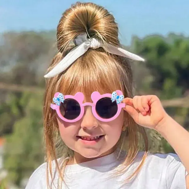 Niedliche Kinderbrillen-Fassung mit Bärenmotiv 2