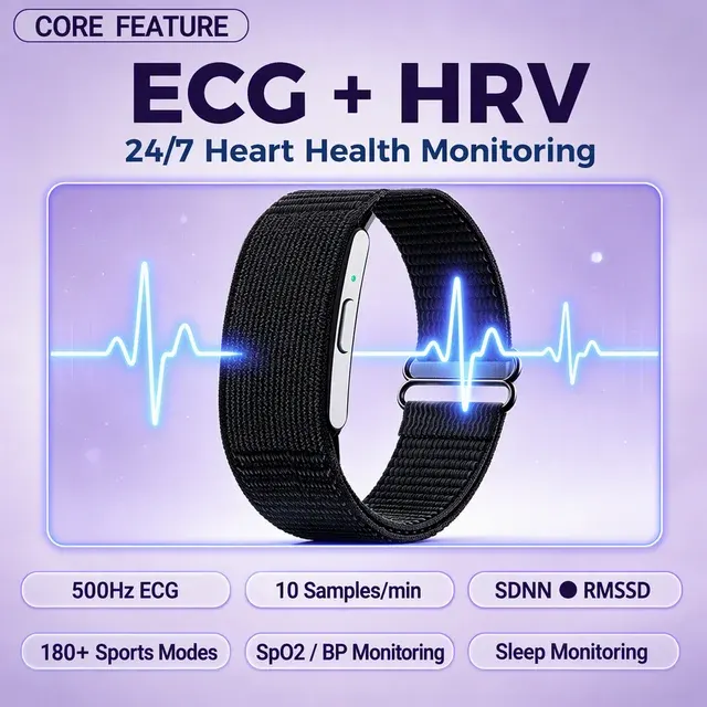 Armband-Fitness-Tracker mit EKG und HRV 2