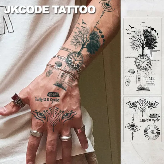 temporäres Tattoo 2