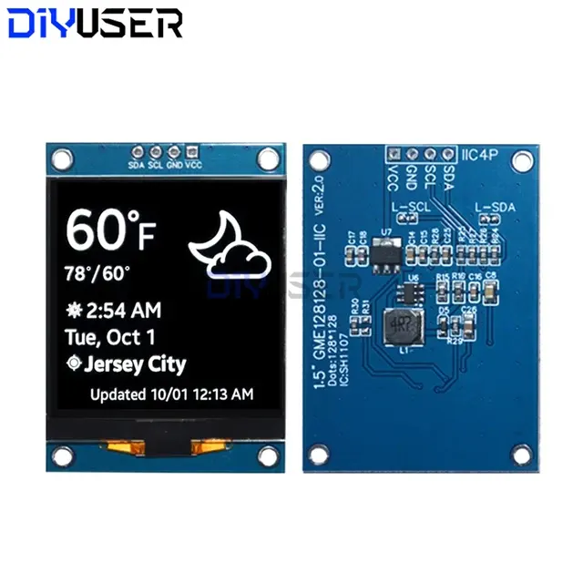 SH1107-OLED-Displaymodul 4