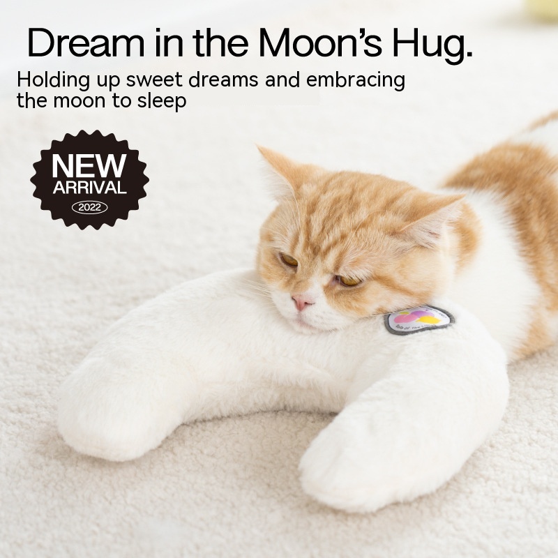 U-förmiges Katzen Memory Foam Kissen