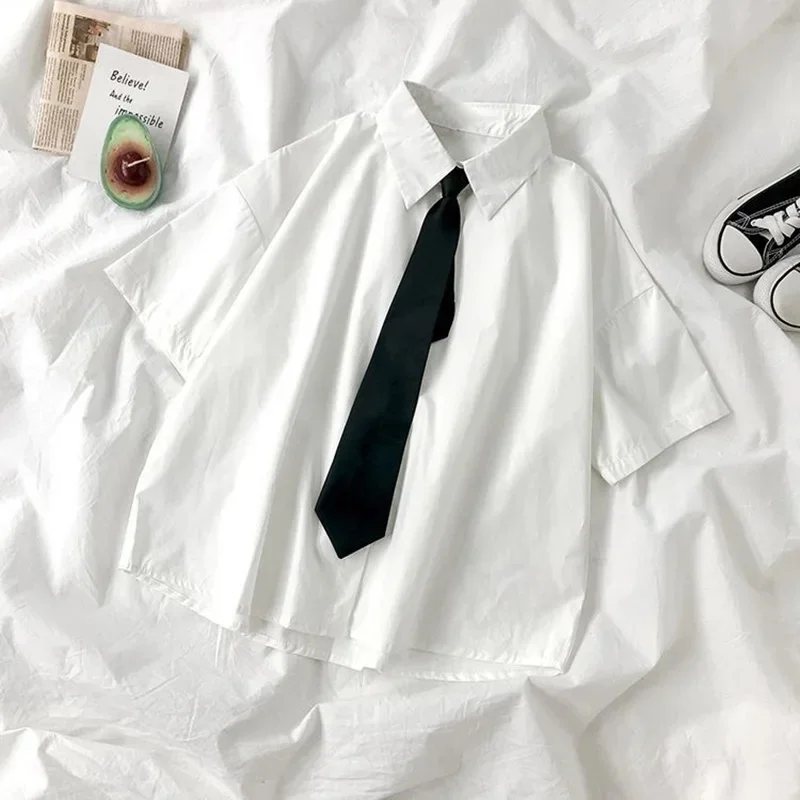 Damen-Weiße Bluse