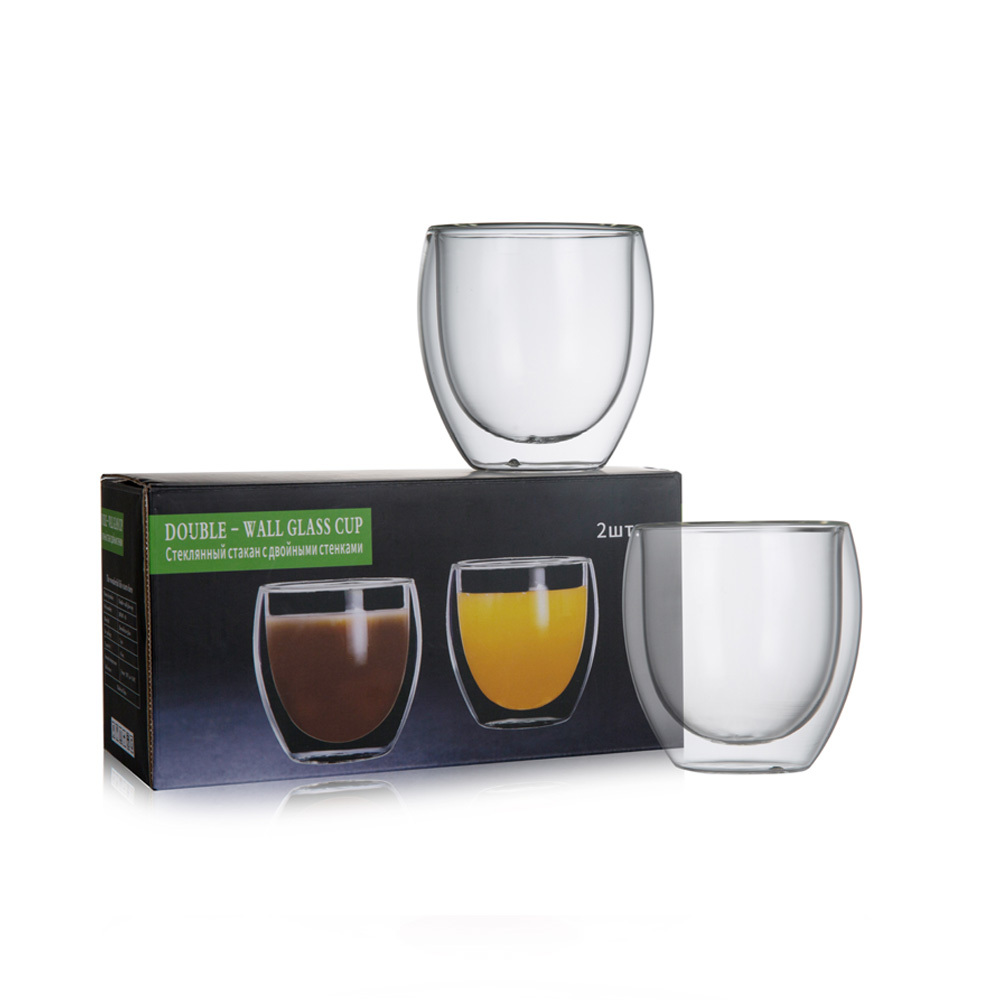 Isolierte Espressotasse aus Doppelwandglas 4
