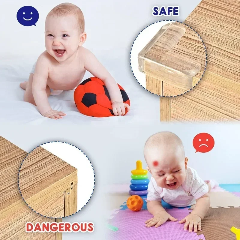 Tischkantenschutz Transparent für Babys 2