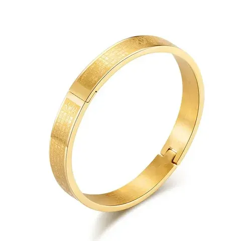 Edelstahl-Manschettenarmband