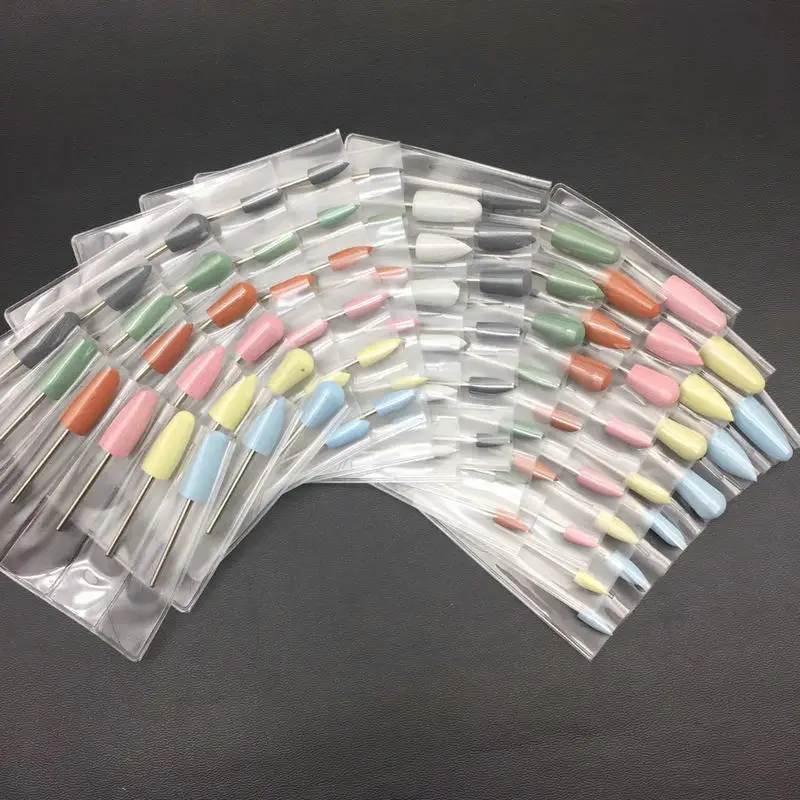6-teiliges Flexibles Silikon-Nagelfräser-Set 2
