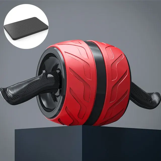 Bauchtrainer-Roller mit Kniematte 2