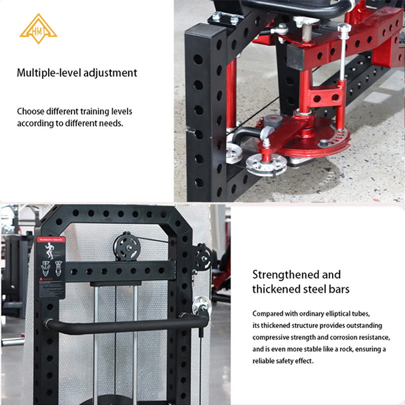 Beinstrecker-Beincurl-Maschine mit 80-kg-Gewichtsstapel 3