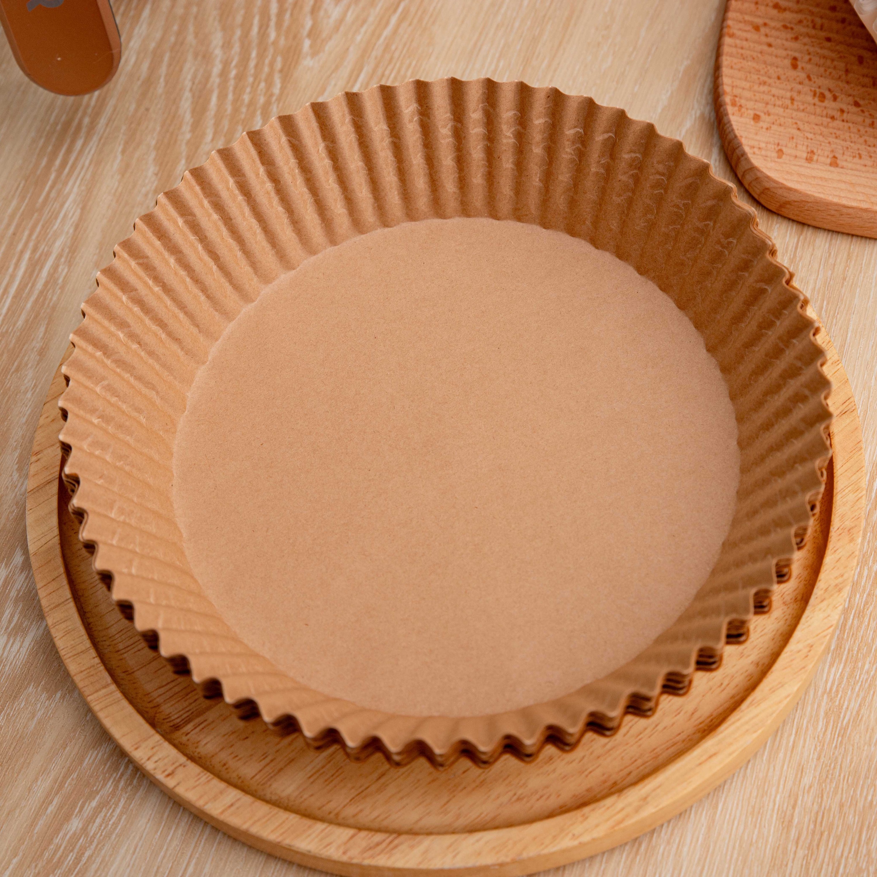 Doppelseitig beschichtetes Backpapier für Heißluftfritteuse 2