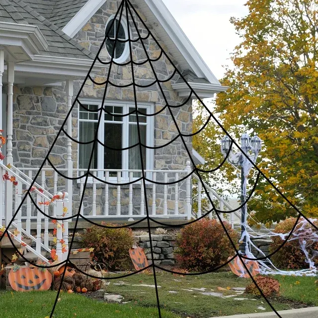 Halloween-Spinnennetz-Deko 3