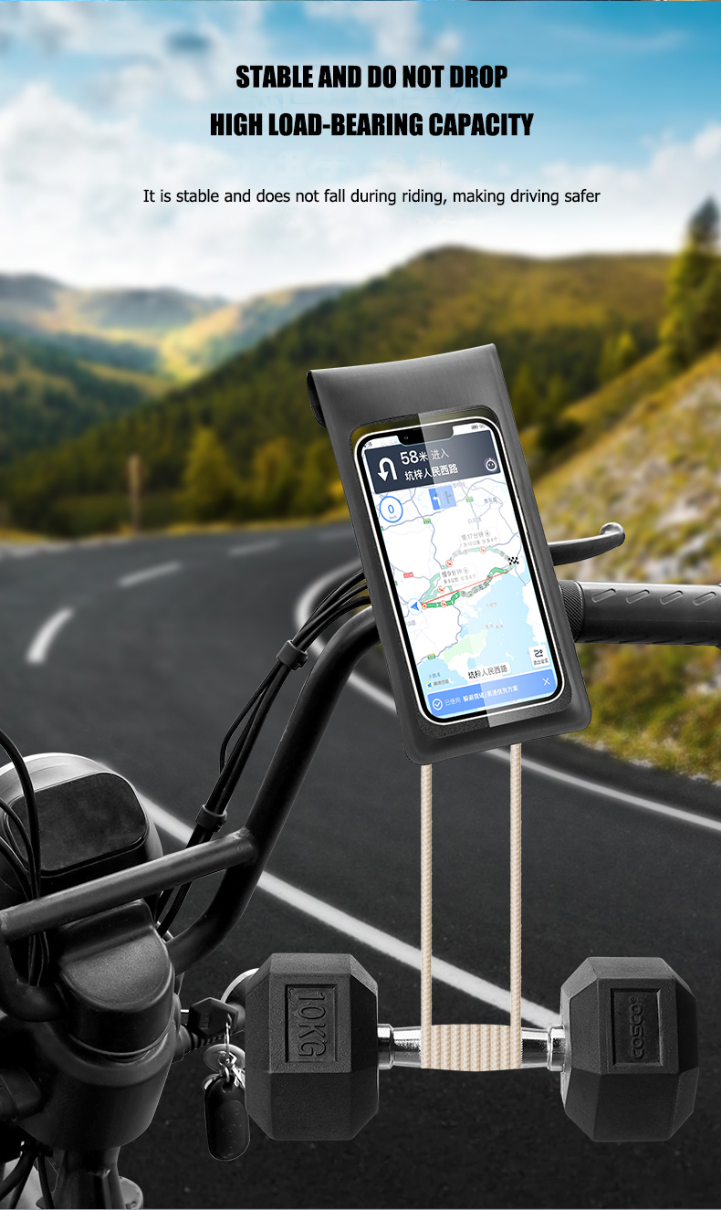 Wasserdichte Fahrradhalterung für Smartphones 3
