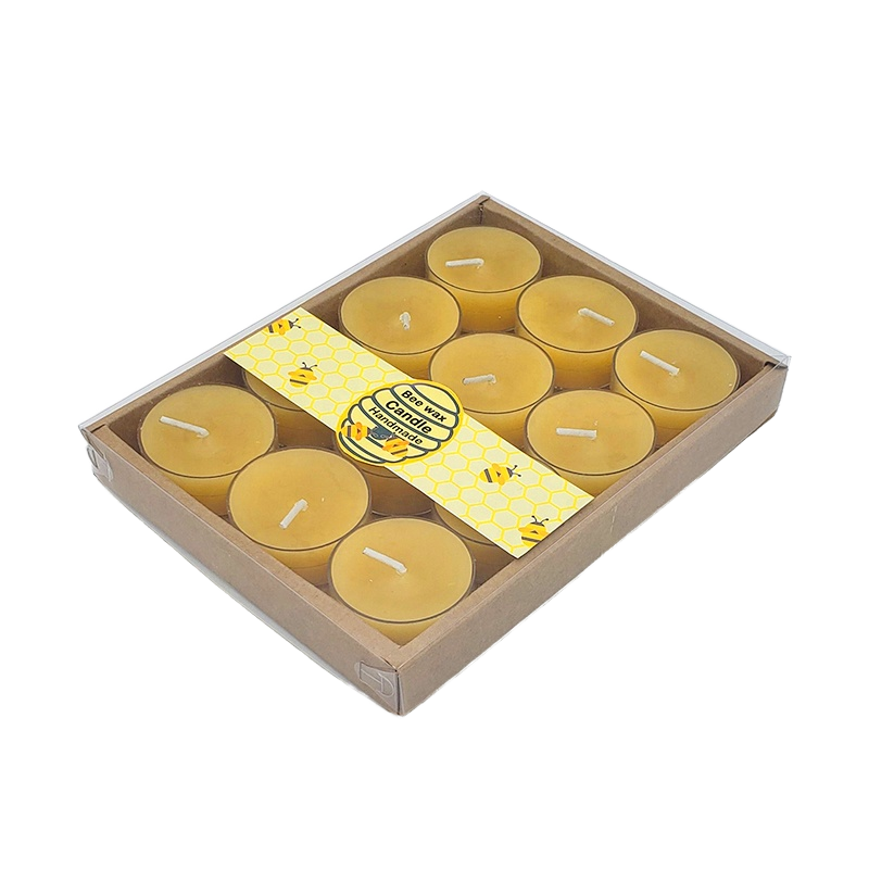 Bienenwachs-Teelichter Geschenkset für Zuhause