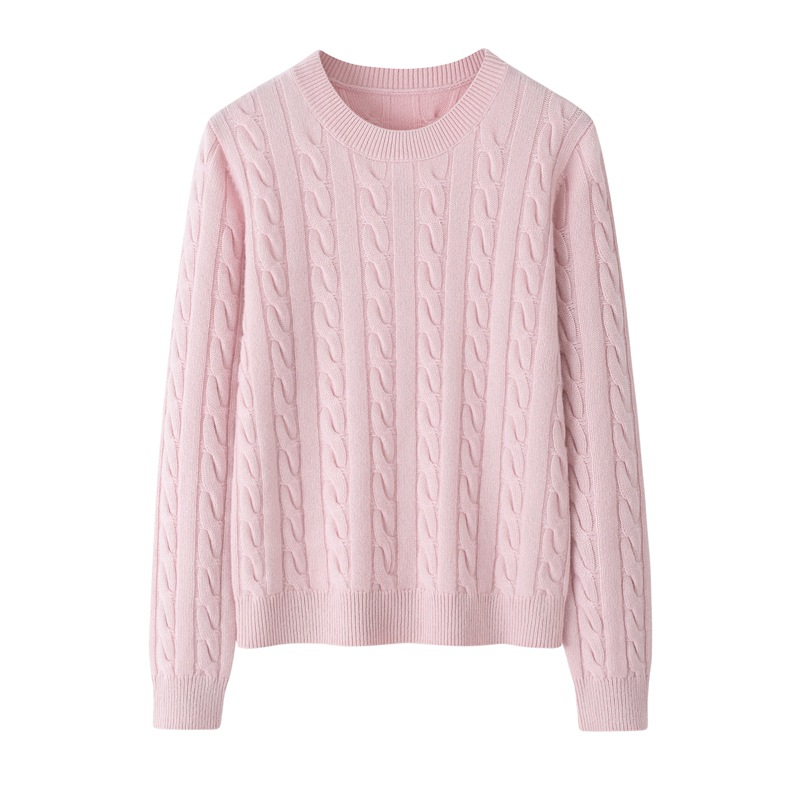 Schmal geschnittener Damen-Kaschmirpullover 3
