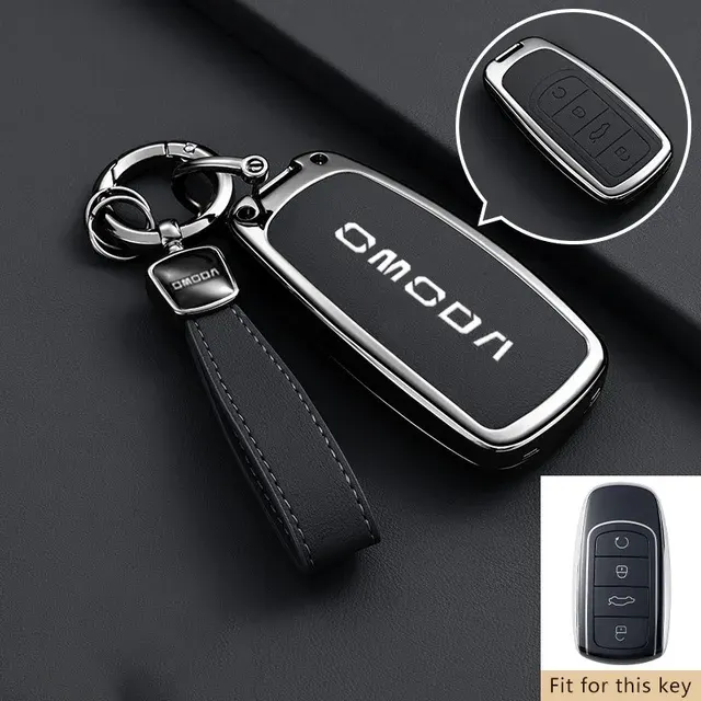 Zinklegierungs-Schlüsselanhänger für Chery Omoda Fernbedienung 4