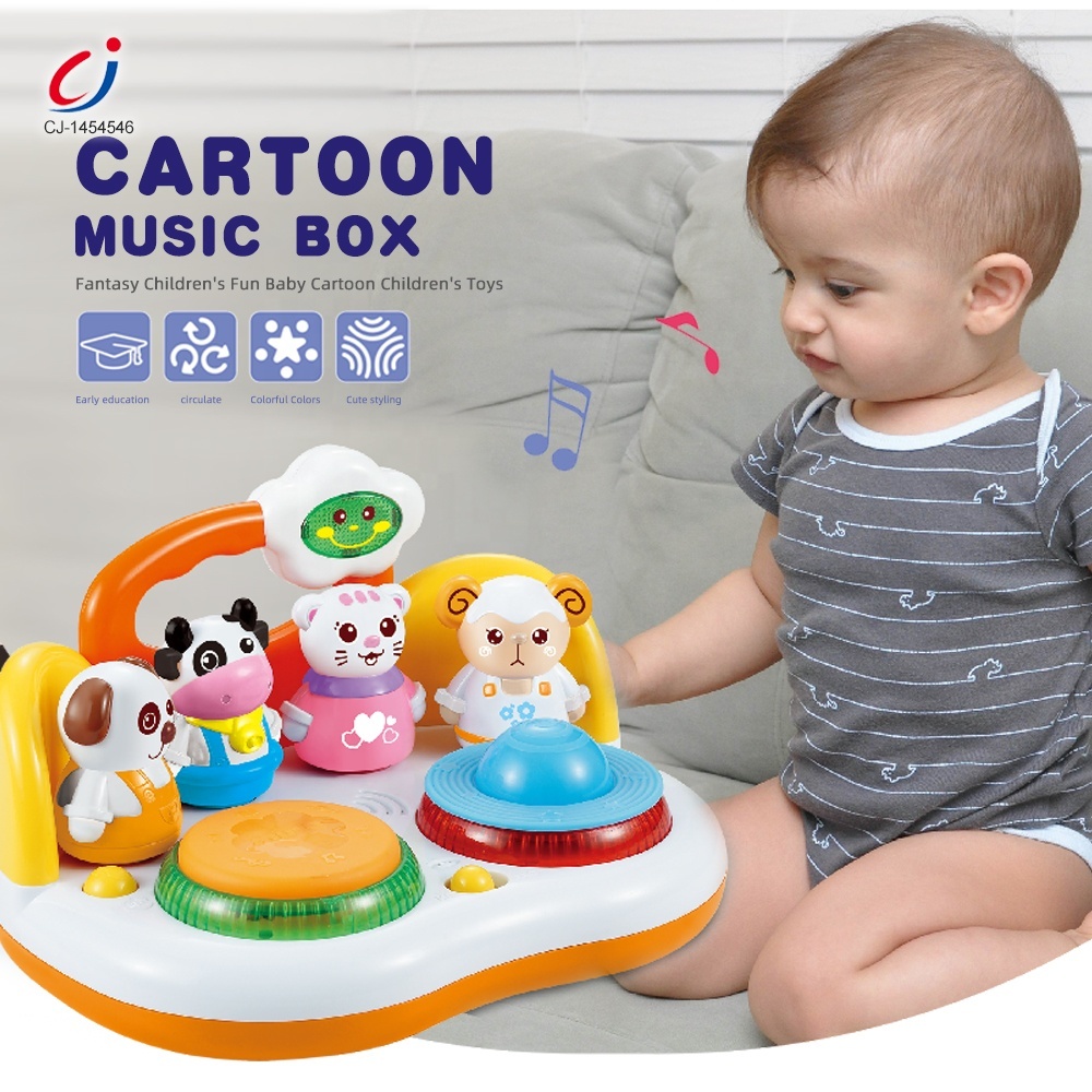 Musik-und-Licht-Aktivitätsspielzeug für Babys 3