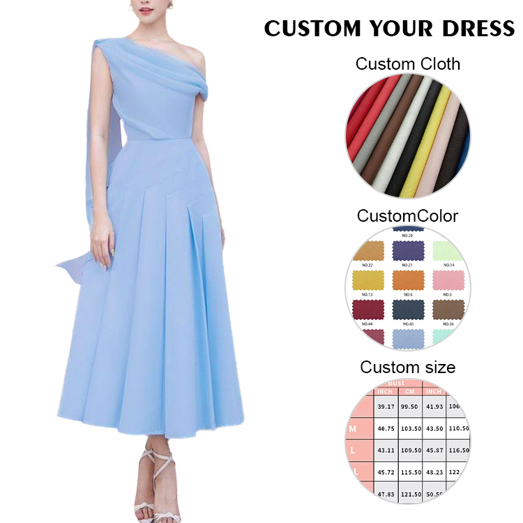 Bodycon-Abendkleid für Damen, lang 2