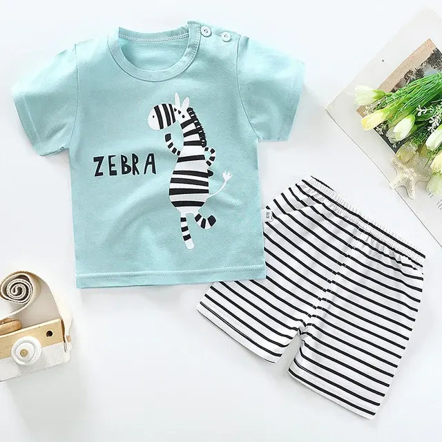 Kinder Sommer Set T-Shirt und Shorts 2