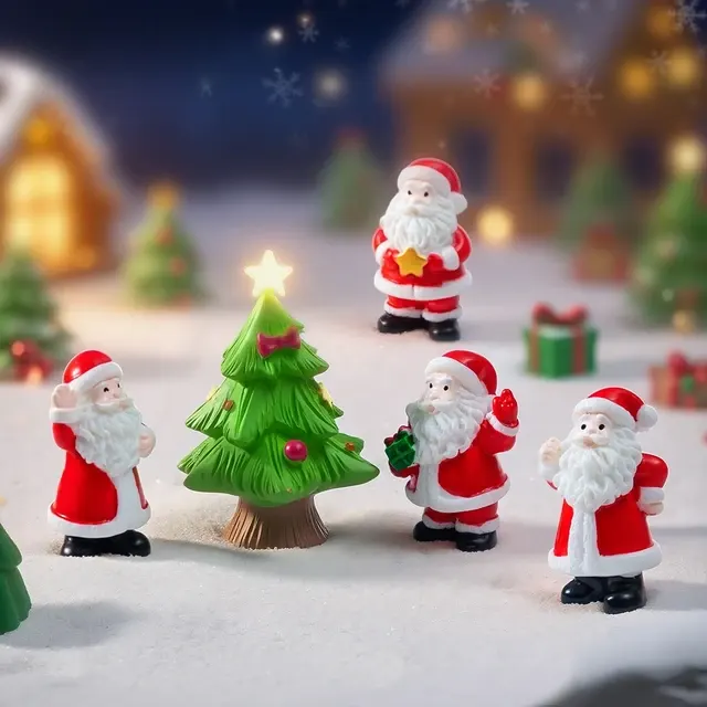 Mikrolandschaft Weihnachtsdeko-Set 2