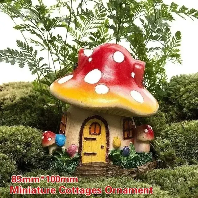 Miniatur-Pilzhaus 4