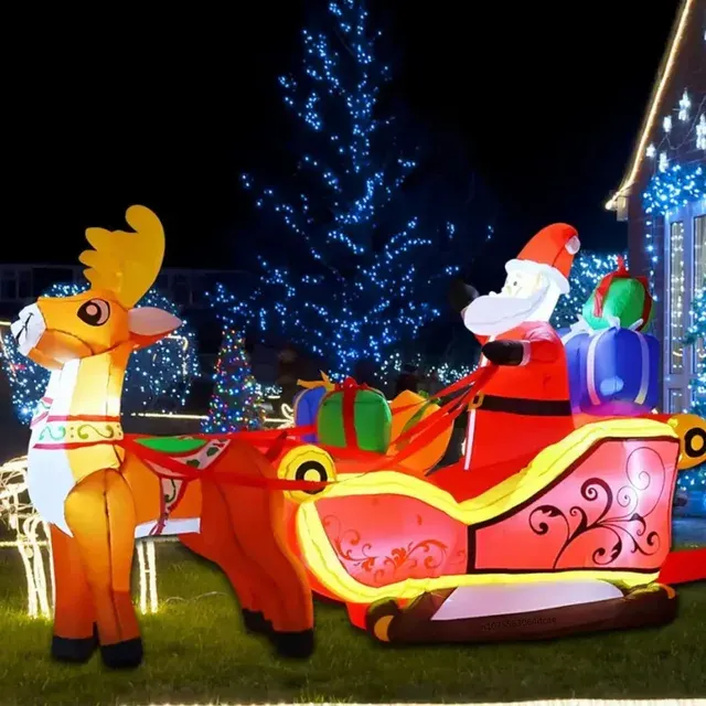 Aufblasbare Weihnachtsdeko 2
