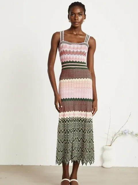 Strick-Maxikleid 4