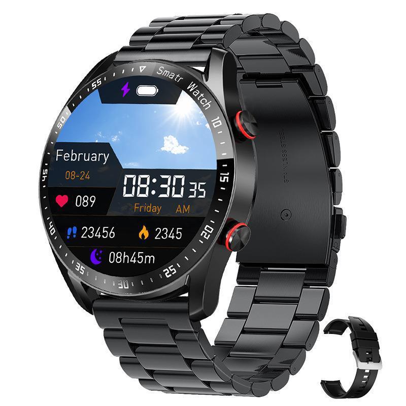 Wasserdichte Edelstahl-Smartwatch für Herren 2