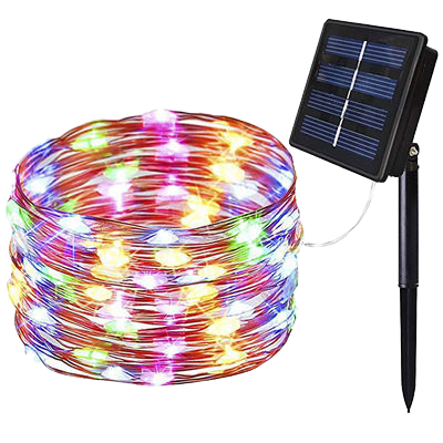 Wasserdichte Solar-Lichterkette für den Garten 2