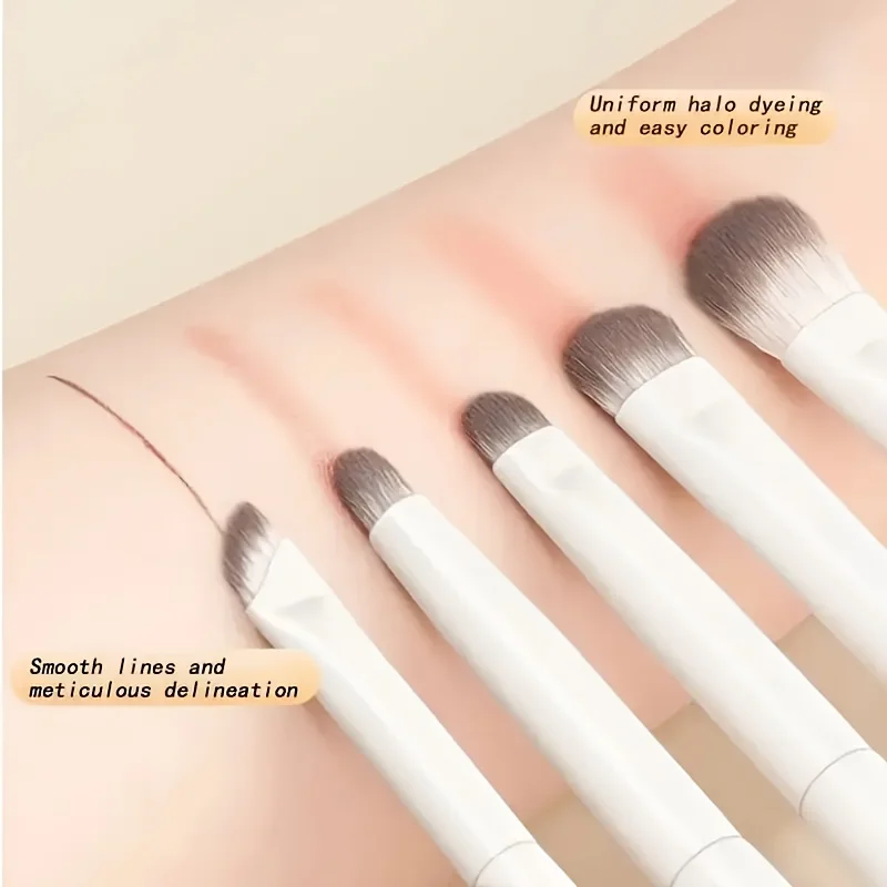 5-teiliges Reise-Make-up-Pinsel-Set 4
